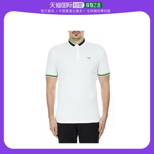 纽扣 Polo 男士 恤 香港直邮ARMANI 3短袖 COLLEZIONIARMANI副线