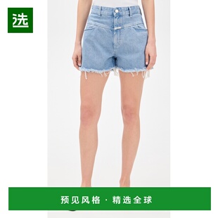 1h可退 香港直邮Closed 女士 Jocy X 短裤 blue蓝色 舒适时尚