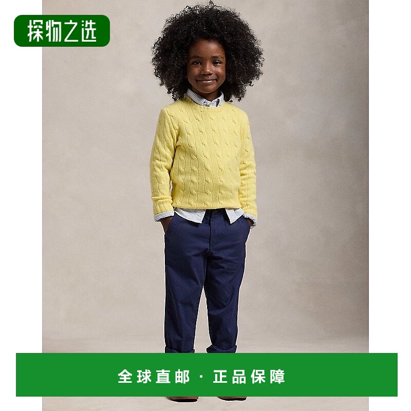 自营欧洲直邮RalphLauren拉夫劳伦 Polo Prepster 弹力斜纹棉布裤