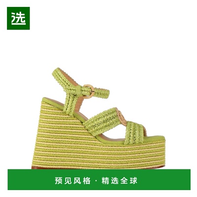 1h可退 香港直邮CastaÑer 女士 凉鞋 green绿色 舒适时尚