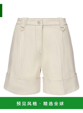 香港直邮FAY 女士休闲裤 NTW8350480LVTYB011 SS2025 浅棕色 Cott