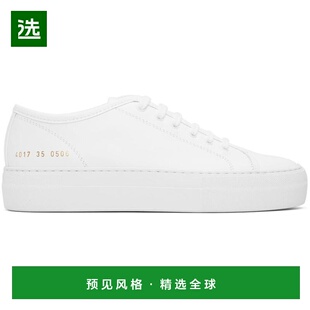 1h可退 【美国直邮】Common Projects 白色Tournament Low Super