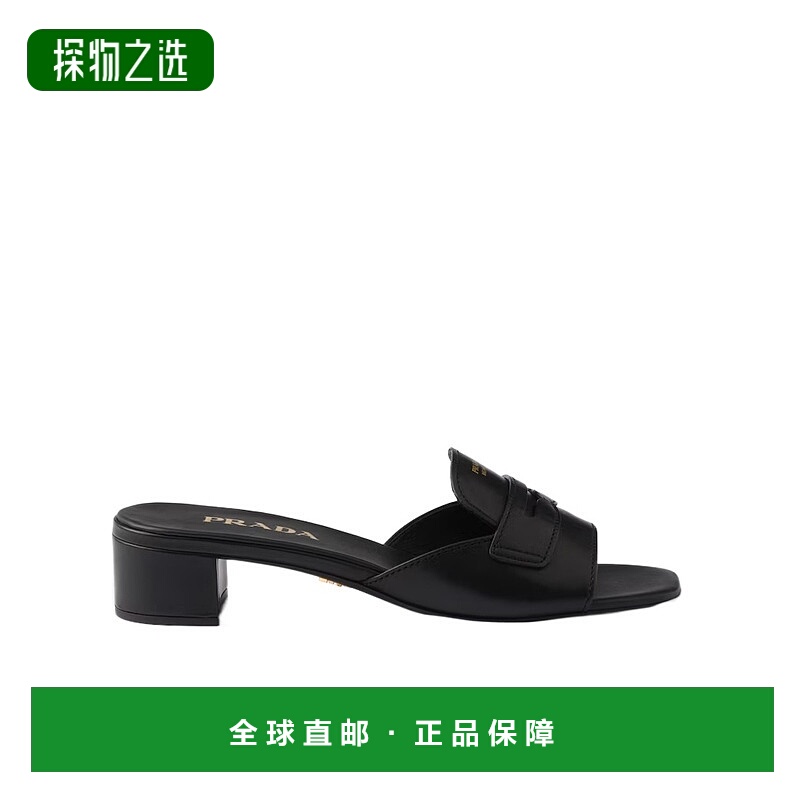 香港直邮Prada 露跟高跟凉鞋 1XX781248F035普拉达