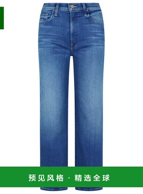 香港直邮MOTHER 女士牛仔裤 105671008ANTB AW2025 蓝色 高腰牛仔