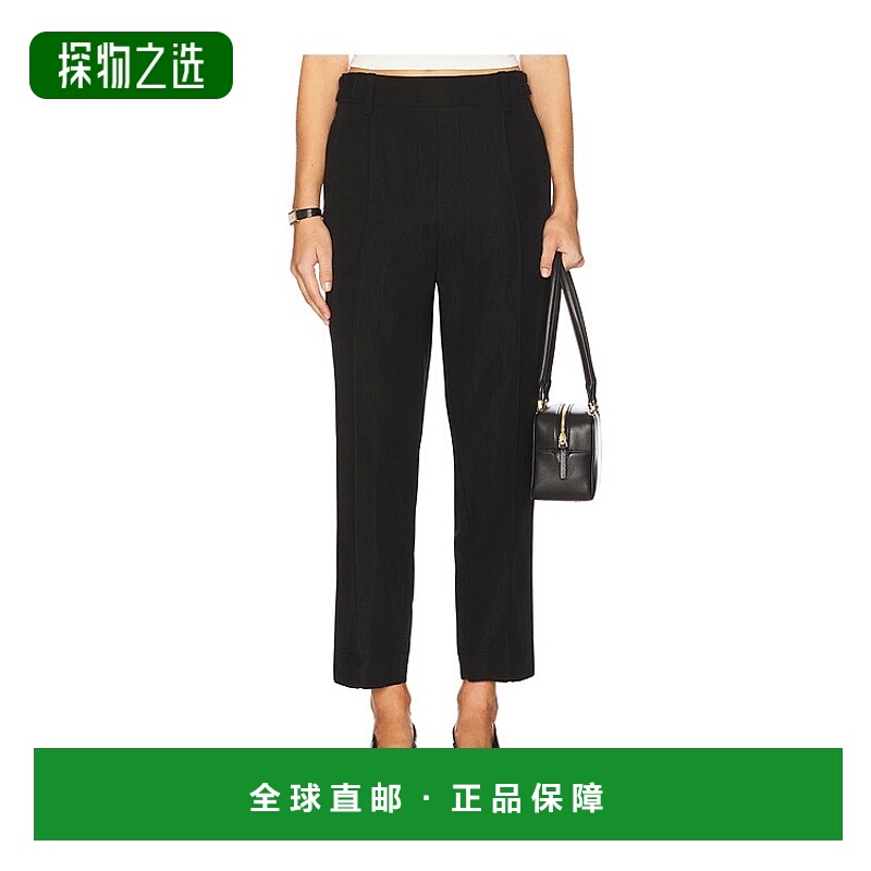 香港直邮VINCE 女士 Pull 中腰嵌舒适裤子 V125122450羊毛