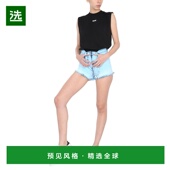 香港直邮MSGM 蓝色 SS2021 女士休闲裤 3042MDB142LT21748484