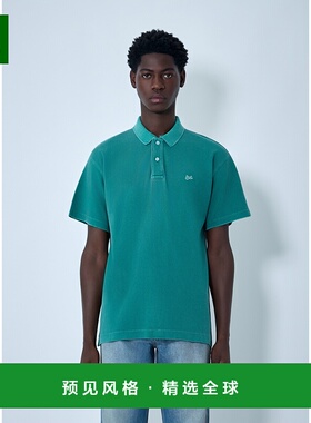 1h可退 香港直邮Erl 男士 徽标图案 polo 衫 ERL11T005 green绿色