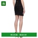 香港直邮Balmain 松紧腰半身裙 EF1LB015KB19