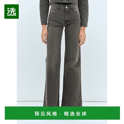 1h可退 香港直邮Coperni 女士 阔腿牛仔裤 COPP95F2004GRY阔腿裤