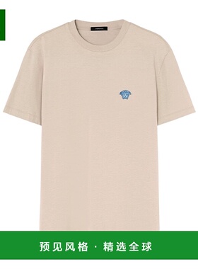 香港直邮Versace 圆领T恤 10084811A08489短袖范思哲