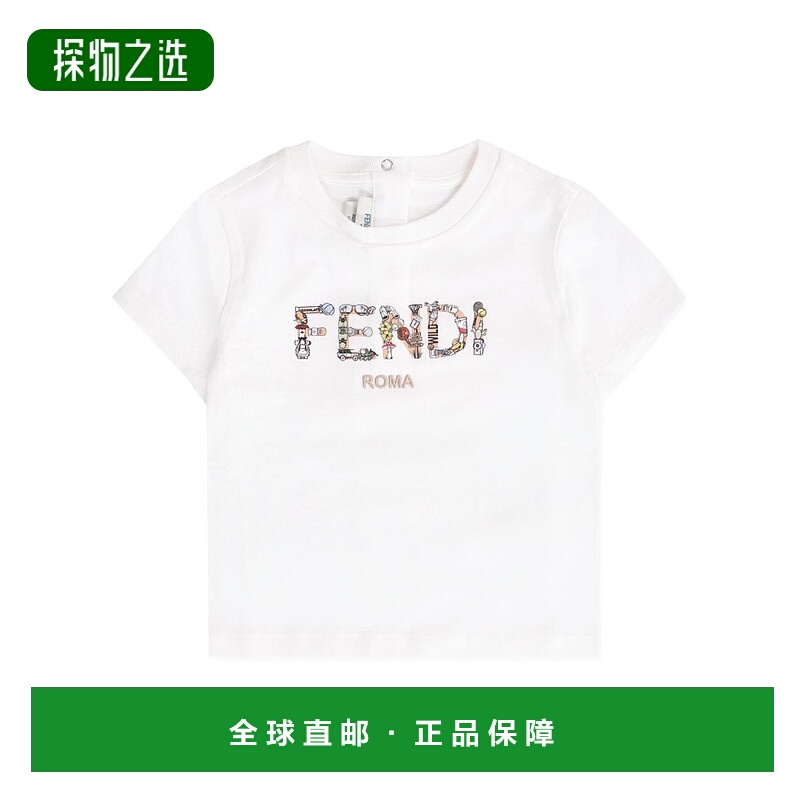 香港直邮Fendi 圆领T恤 BMI2677AJF0TU9短袖