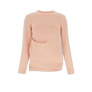 欧洲直邮Jil Sander 女士长款针织衫 毛衣粉红色