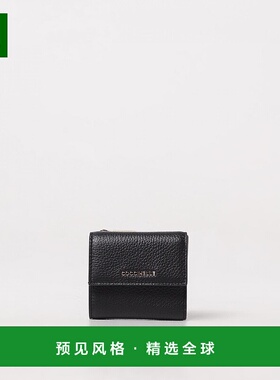 香港直邮COCCINELLE 女士钱包 E2MW511B801001 AW2024 黑色