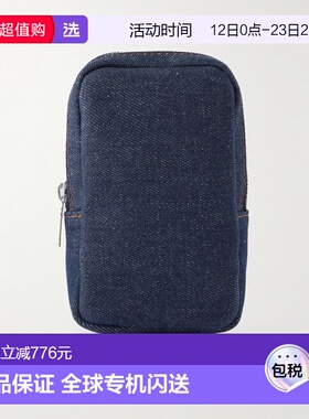 1h可退 香港直邮EÉRA 男士 Luna 棉质帆布小包 LPDE08 blue蓝色