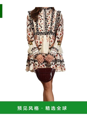 香港直邮Farm Rio 长袖连衣裙 346118