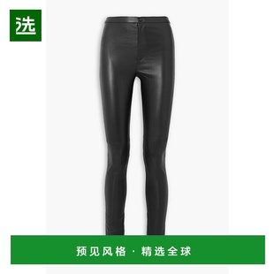 W2066R11BLACK 皮革打底裤 香港直邮wardrobenyc 女士