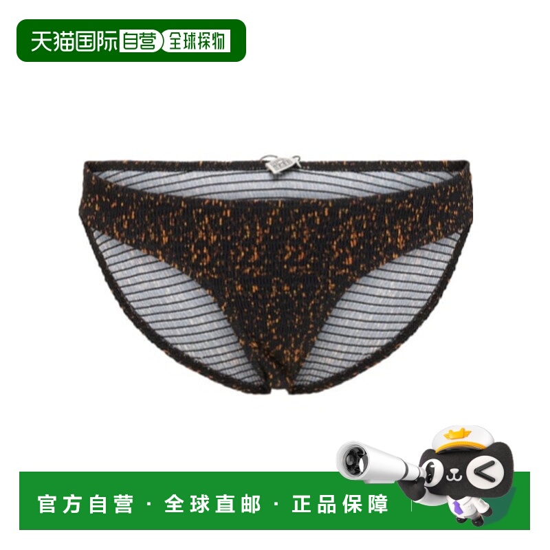 香港直邮Toteme 褶饰比基尼泳裤 79I-YWS060