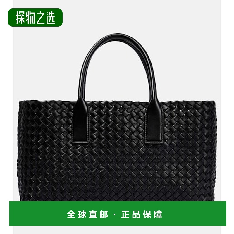 1h可退 香港直邮Bottega Veneta 葆蝶家 女士 Cabat 小号皮革手提