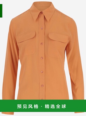 香港直邮EQUIPMENT 女士衬衫 Q23E231FLAMINGO SS2026 橙色