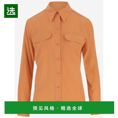 香港直邮EQUIPMENT 女士衬衫 Q23E231FLAMINGO SS2026 橙色
