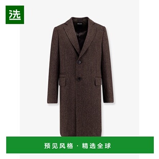 单排扣羊毛大衣 1h可退 男士 杰尼亚 297702A24DG2 香港直邮zegna