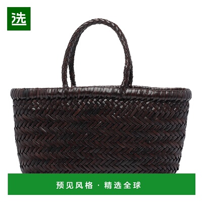 香港直邮Dragon Diffusion 女士手提包 8809DKBROWN SS2025