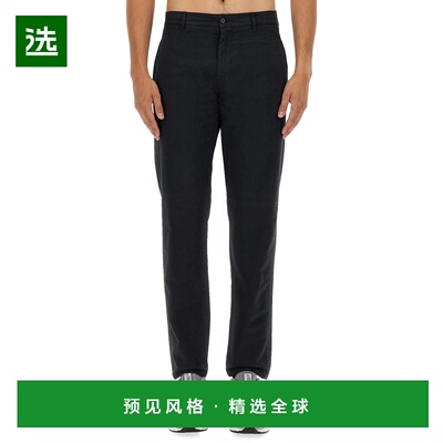 1h可退 香港直邮Aspesi 男士 斜纹棉布长裤 CP42A263ST85098