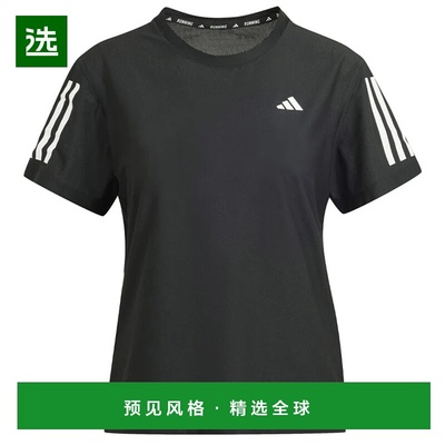 香港直邮ADIDAS 女士户外T恤 IN2961NERO CO 黑色 T-SHIRT DONNA