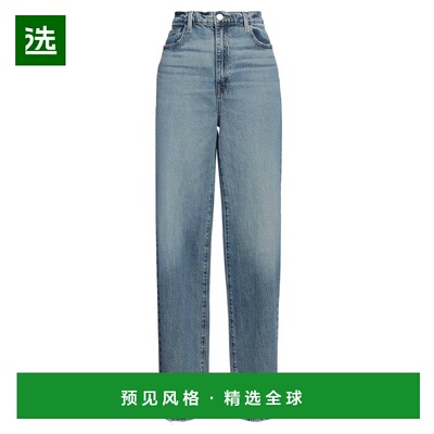 1h可退 香港直邮Frame Denim 女士 直筒裤 blue蓝色 舒适时尚