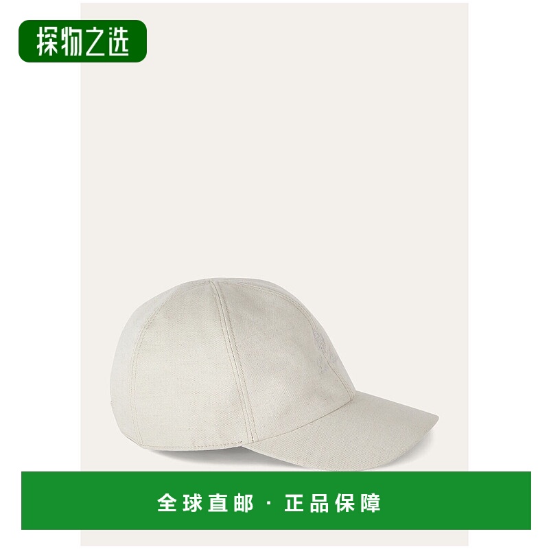 欧洲直邮LORO PIANA 25秋冬 FAN5295_A09H  男士棒球帽帽子