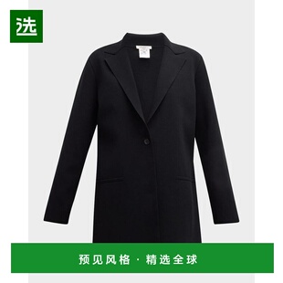1h可退 【美国直邮】Lafayette 148 New York 单扣哑光绉布西装外