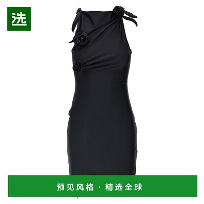 1h可退 香港直邮Coperni 女士 'Asymmetric Flower' 迷你连衣裙 C