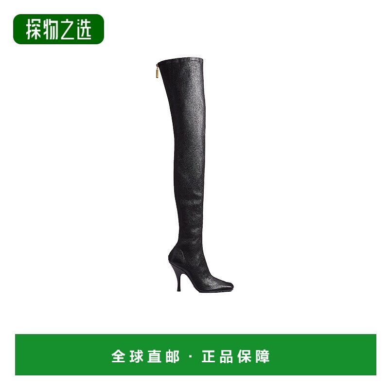 香港直邮Khaite 方头长筒靴 F1098836时尚百搭日常通勤休闲轻便