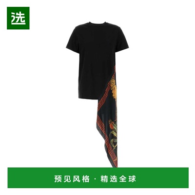 香港直邮BLUMARINE 女士T恤 2T132AF9904 SS2026 黑色 Black cott