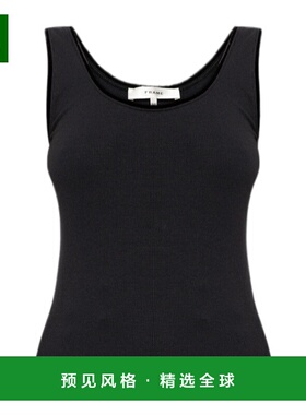 香港直邮FRAME 女士背心吊带 WP26JKT020BLK SS2026 黑色 无袖罗