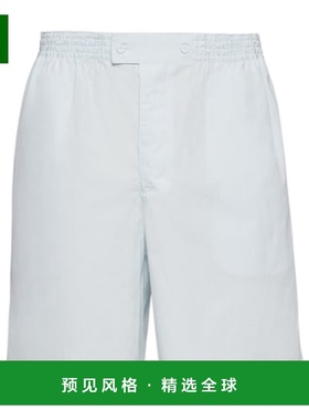 香港直邮Prada 棉质百慕大短裤休闲裤 SPH18810IVS221