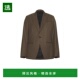 香港直邮Allsaints 外套 男士 1h可退 Ward 西装 M008QC brown棕色