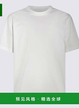 1h可退 香港直邮Y-3 男士T恤 JD9829 CO 白色 常规款短袖 T 恤