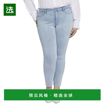 1h可退 【美国直邮】nydj 女士 休闲裤牛仔裤修身直筒裤百搭女裤