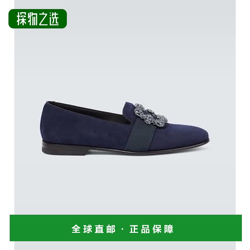 1h可退 香港直邮MANOLO BLAHNIK 莫罗·伯拉尼克 男士 Carlton 精