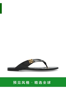 香港直邮GIVENCHY 女士凉鞋 BE309TE2CF001 SS2025 黑色 Thong Sa
