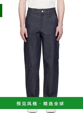 1h可退 香港直邮A.P.C. 男士 蓝色 Fergus 牛仔裤 COHESM08500
