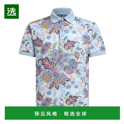 香港直邮Etro 翻领短袖Polo衫 MRMD0004AK942