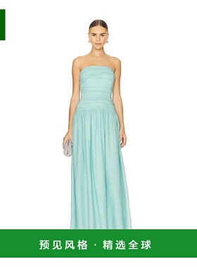 1h可退 香港直邮line dot 女士 Delia 连衣裙 LD5695B green绿色