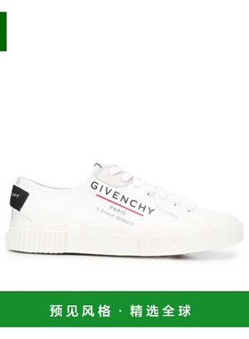 香港直发Givenchy纪梵希白色徽标休闲运动鞋潮流时尚BE000PE0PF