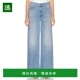 卷边拉链牛仔裤 1h可退 1066 Ditcher Sneak 香港直邮mother 女士