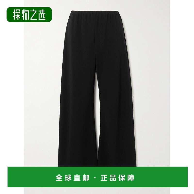 香港直邮The Row 女士 Gala 长裤 1766W1968 black黑色 舒适时尚