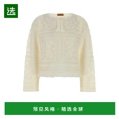 香港直邮ALANUI 白色 AW2024 女士衬衫 LWHV005E24KNI0010303