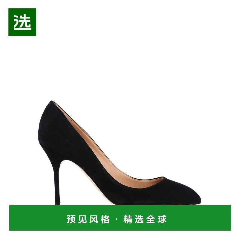 1h可退 香港直邮Sergio Rossi 塞乔·罗西 女士 浅口鞋 black黑色,女鞋,浅口单鞋,淘宝优惠券,粉丝福利购,淘宝优惠卷