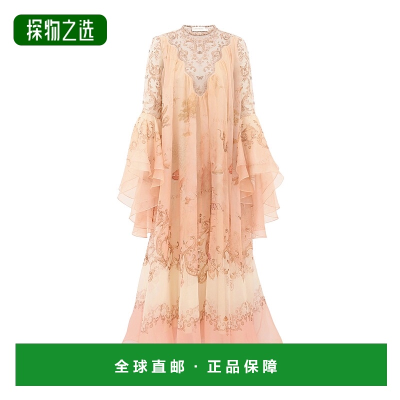 香港直邮Zimmermann 长袖连衣裙 4940DF251